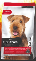 Empaque de alimento OptiCare Adult para perro adulto